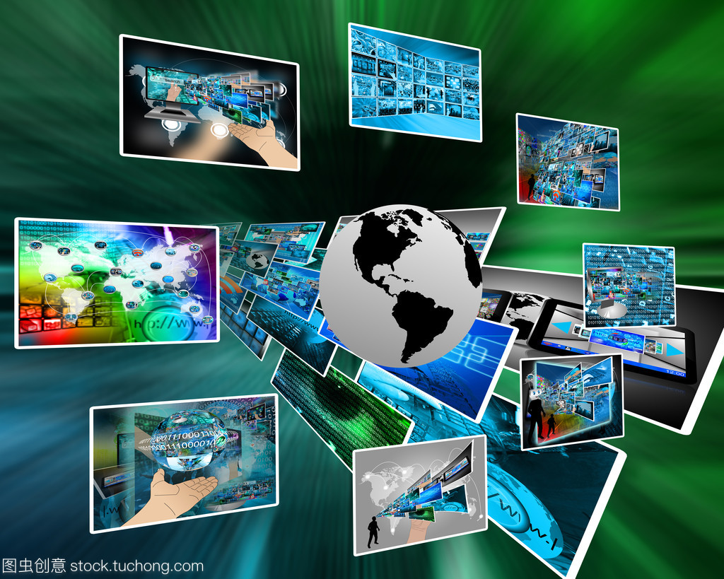 圖像繞地球 計算機(jī)網(wǎng)絡(luò)如何重塑視覺傳播